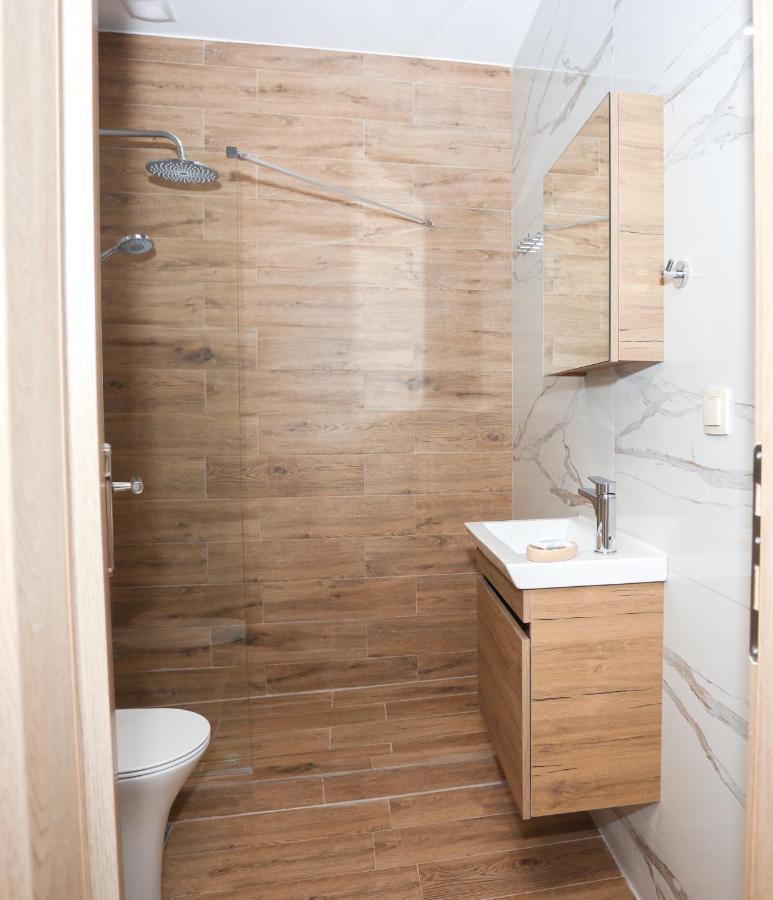 Greka Apartments Kalyves Polygyrou ภายนอก รูปภาพ
