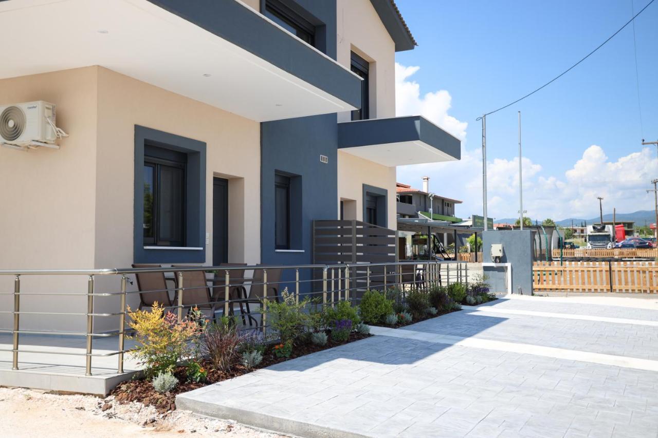 Greka Apartments Kalyves Polygyrou ภายนอก รูปภาพ